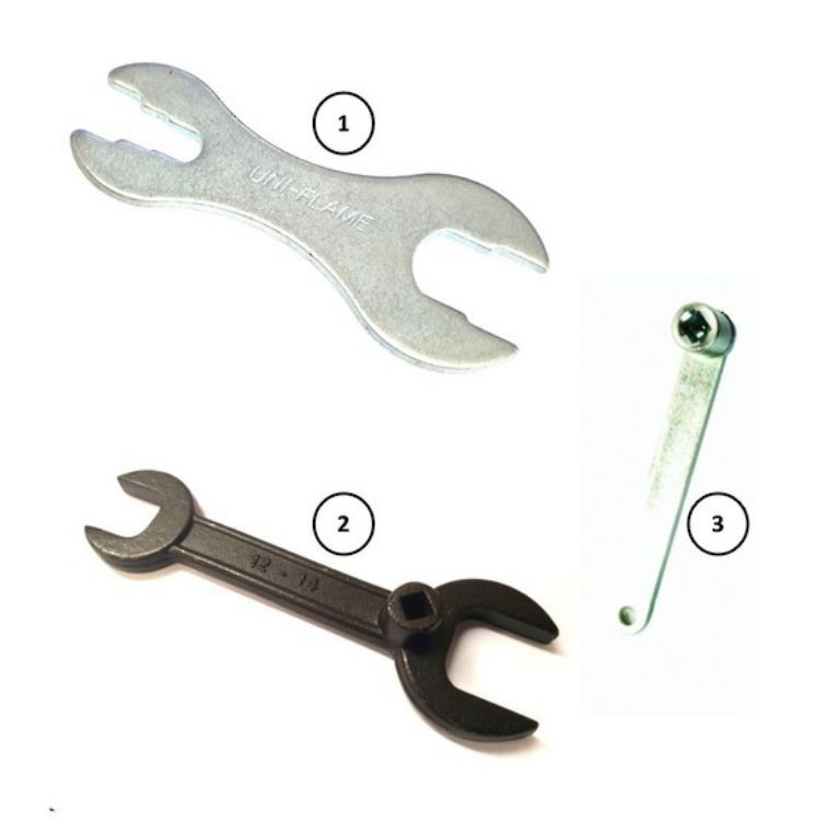 Gas Set Spanners & Keys