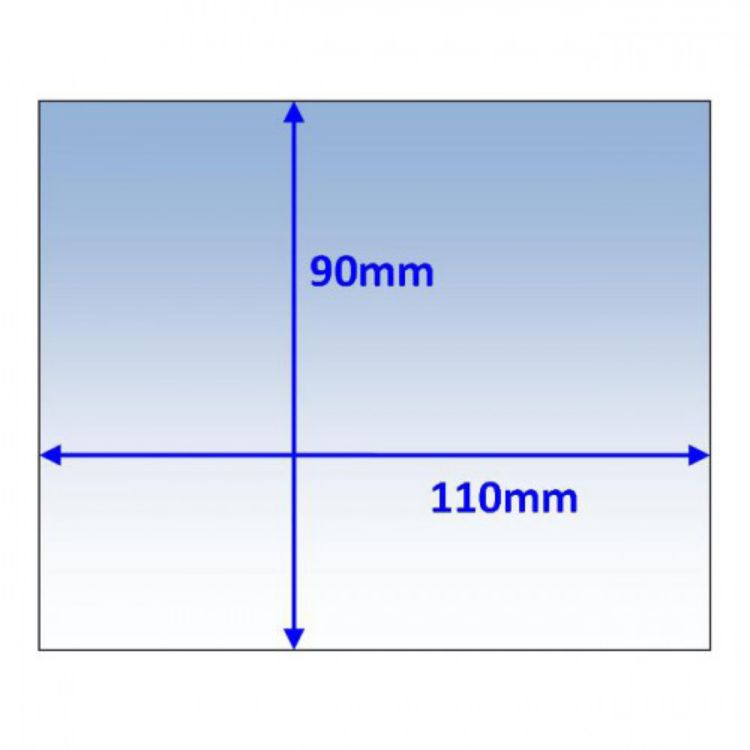 Strata Grinding Visor 110x90mm 10Pk