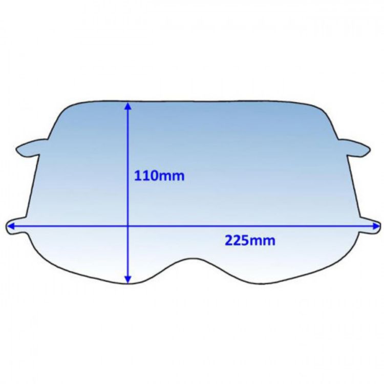 Strata Grinding Lens 225x110mm 5Pk