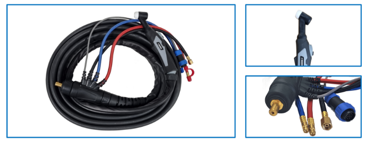 Strata WP18 Series Water Cooled Tig Torch - Strata Connection