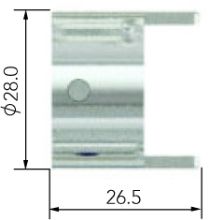 Strata C1405 Plasma Torch Double Pointed Spacer